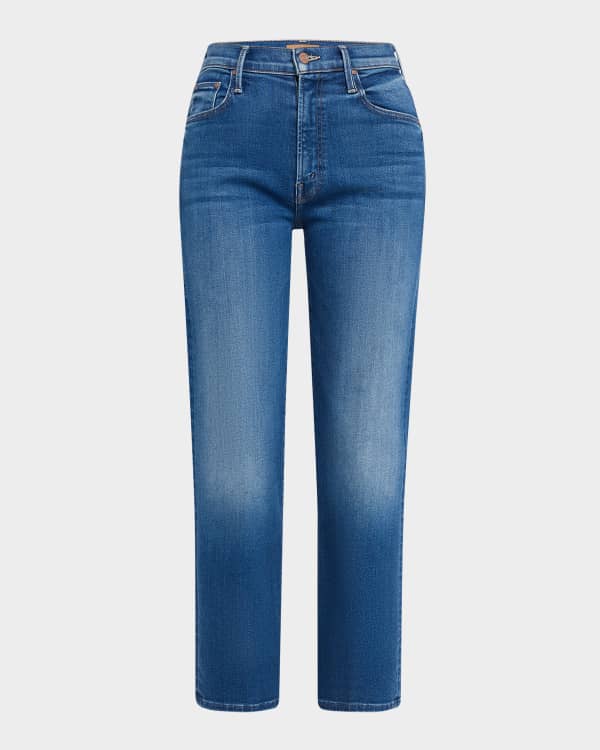 Lil' Dodger Button Sneak Jeans