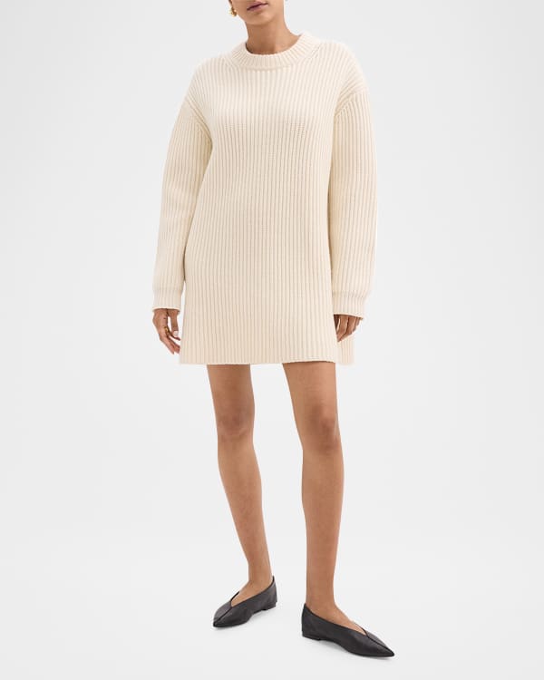 Theory Micro Velvet Sleeveless Turtleneck Dress Neiman Marcus