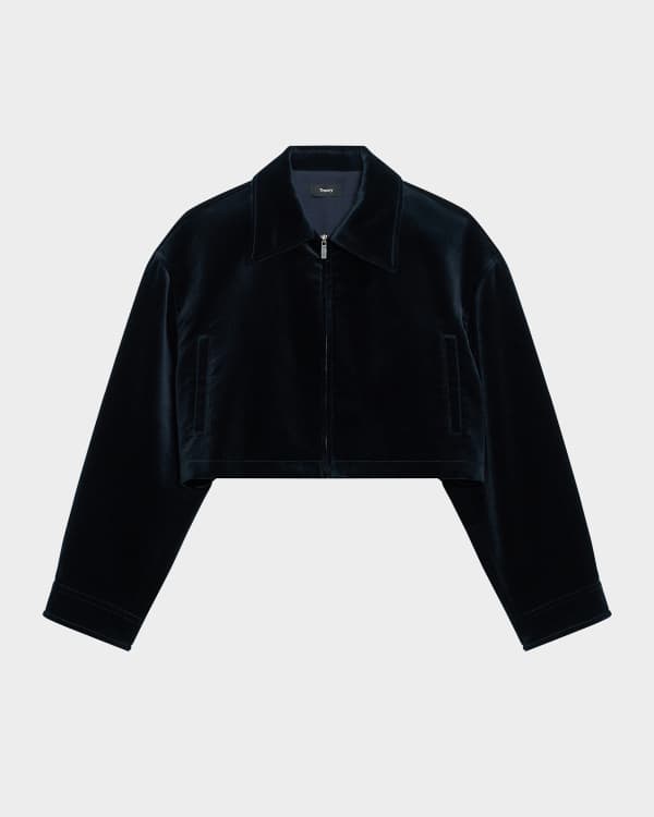 Theory Tailored Melange Tweed Jacket | Neiman Marcus