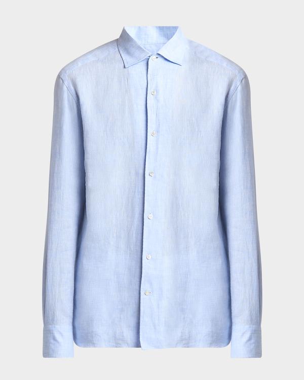 ZEGNA Men's Oasi Cashmere Overshirt | Neiman Marcus