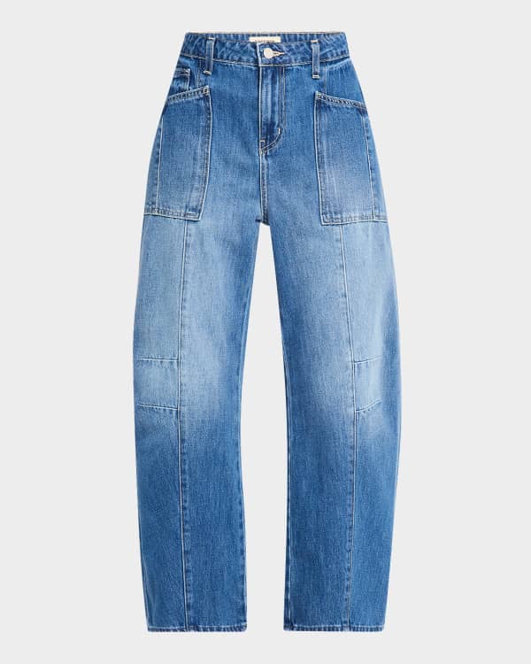 AGOLDE Ren High-Rise Wide-Leg Jeans | Neiman Marcus