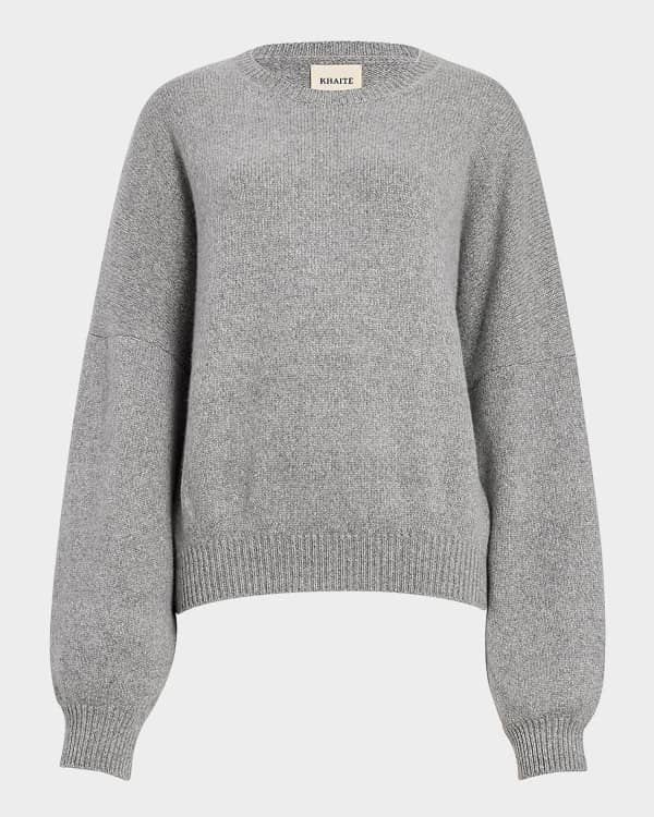Khaite Ello Cropped Wool-Blend Jacket | Neiman Marcus