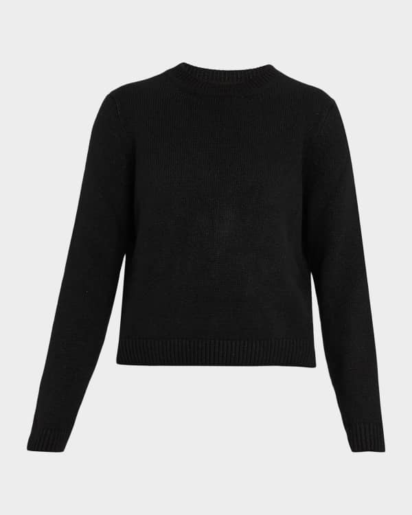 Valentino Garavani Sheep Shearling-Trim Cashmere Knit Jacket