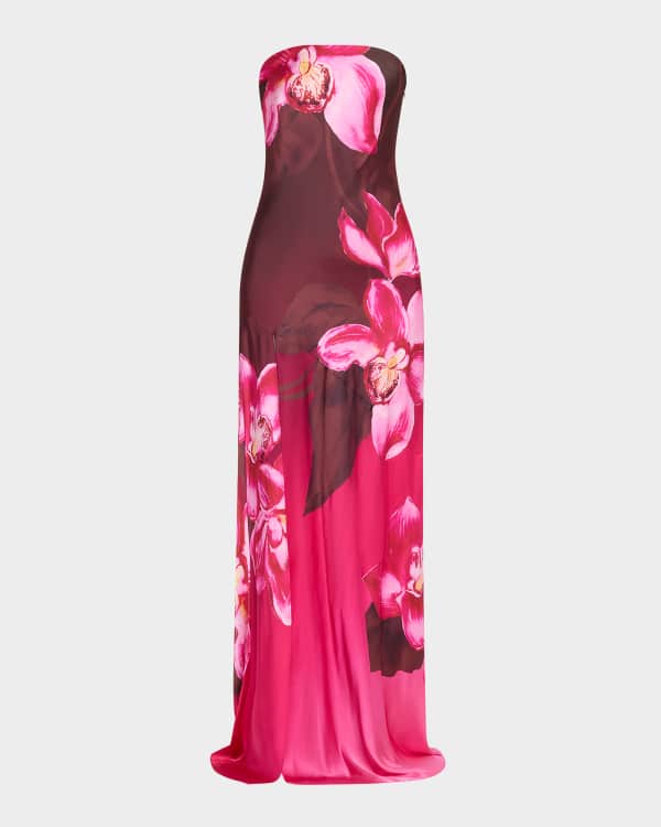 Basix strapless ball gown outlet
