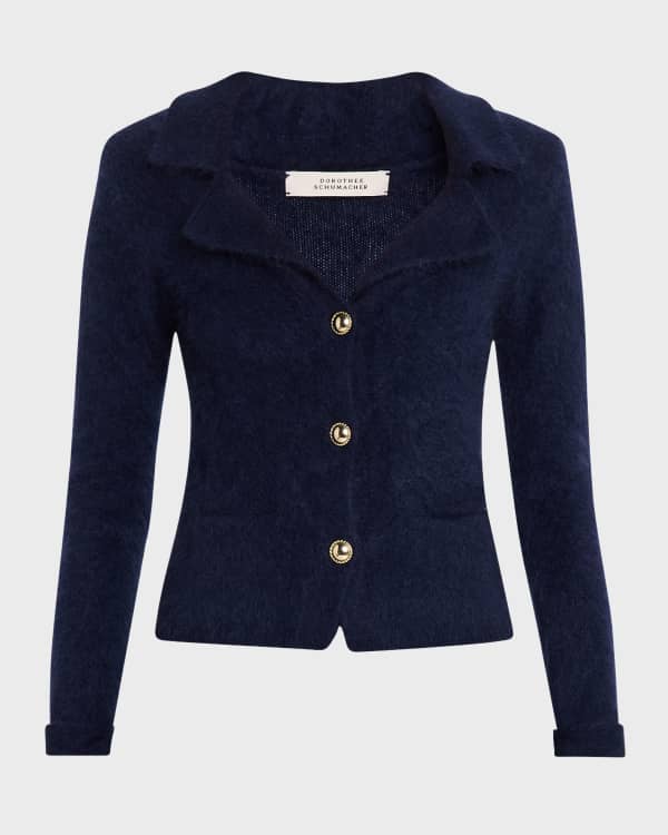 Ribbed Button Down Knit Cardigan