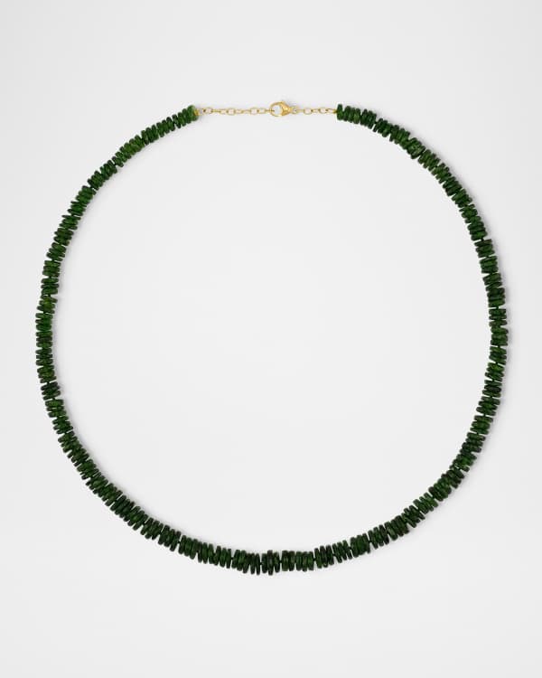 【JIA JIA】Gold, diamond and rose quartz necklace ネックレス JIA JIA Gold, quartz and diamond necklace | NET-A-PORTER