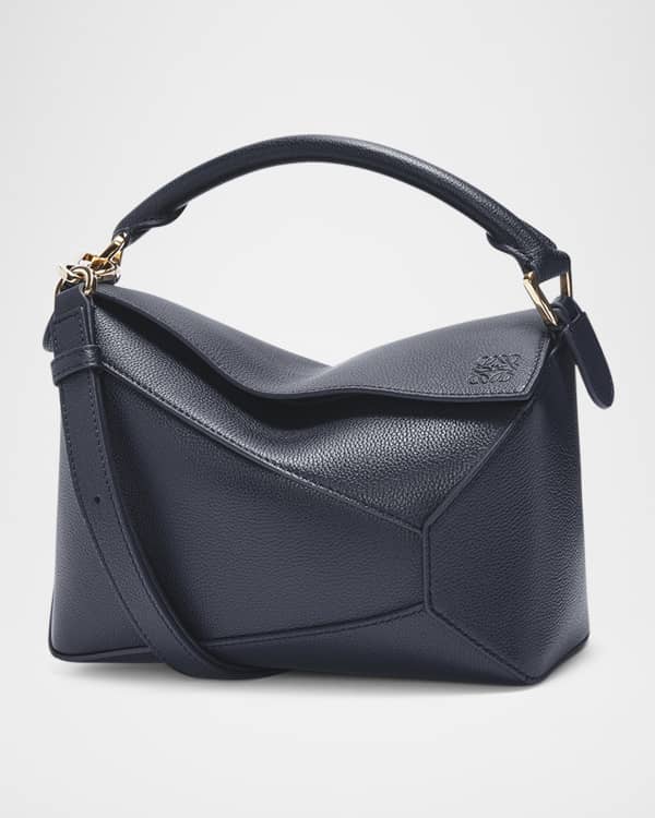 Loewe x Sunna Fujita Puzzle Edge Small Whale-Print Shoulder Bag in Leather  | Neiman Marcus