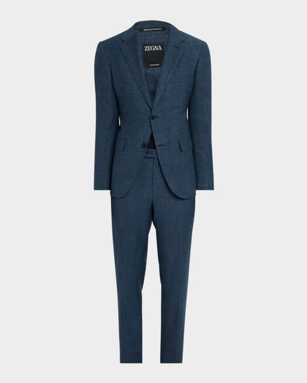 スーツ Ermenegildo Zegna 15 milmil 15 Suits 48 Ermenegildo Zegna 15 Milmil 15 Wool Suit Coat Blazer Blue