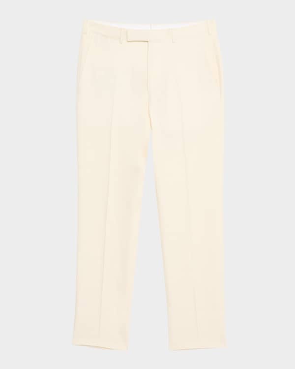 Lacoste x le FLEUR Men's Pleated Trousers | Neiman Marcus