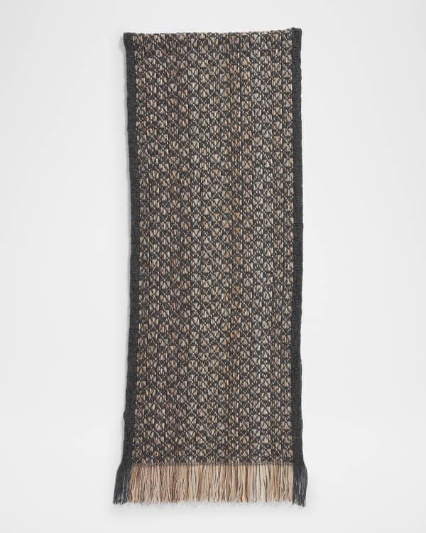 Alonpi Astrid Butterfly Cashmere-Silk Scarf | Neiman Marcus