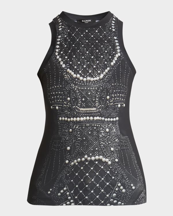 MISSONI Striped crochet-knit tank | THE OUTNET