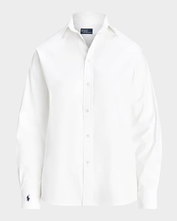 【海外輸入】 Shirt Oxford Relaxed-Fit Lauren Ralph Polo | Marcus Neiman トップス