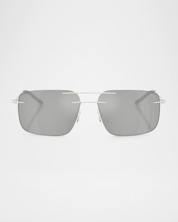 む　oliver peoples MANDEL Oliver Mandeville Sunglasses in Brushed Gold | Oliver®