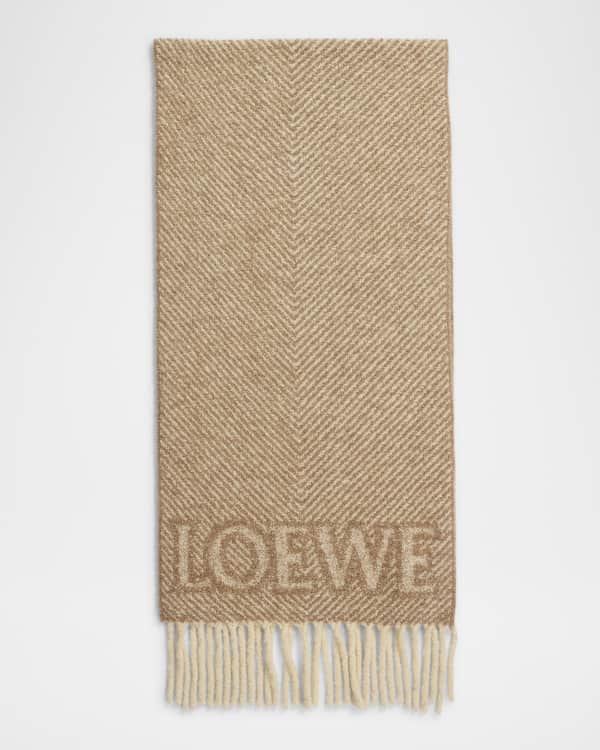 【国内発送】LOEWE ストール Fringed printed scarf 国内発送】LOEWE ストール Fringed printed scarf
