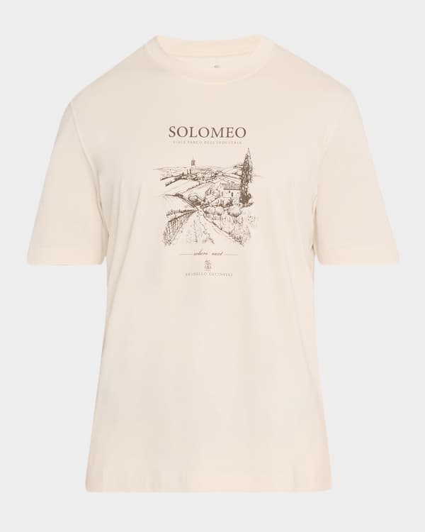 Men's Lovers Cotton Slub Graphic T-Shirt