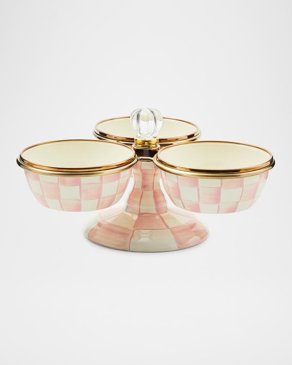 MacKenzie-Childs Flower Market Butter Box, Lapis | Neiman Marcus