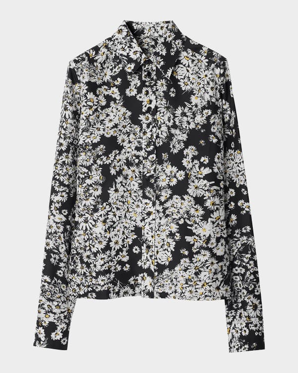 Tulip Demi Womens Button Down Top in Bowery main image 1