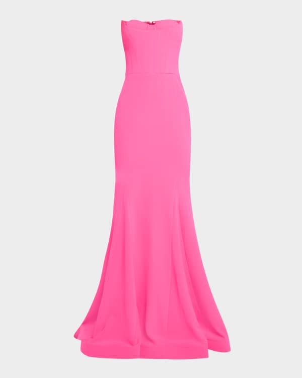 Jovani Off Shoulder Rosette Trumpet Gown Neiman Marcus