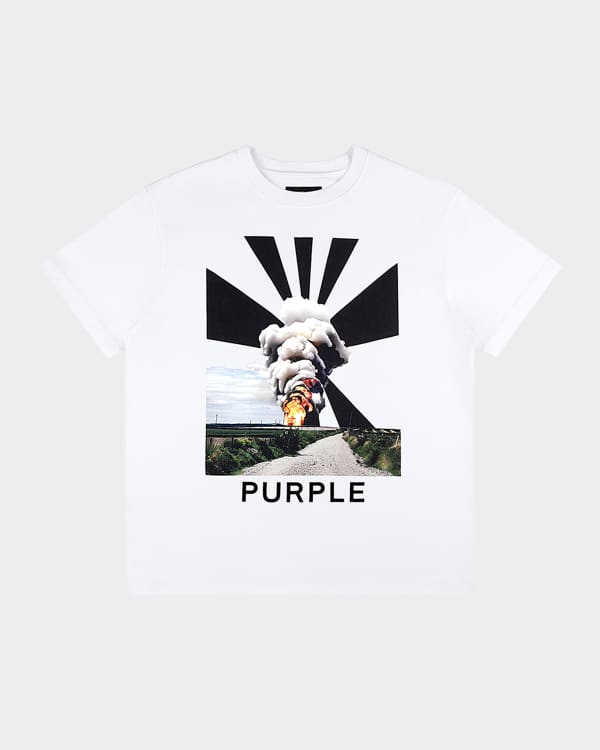 Purple Unisex Oversized Classic T-Shirt