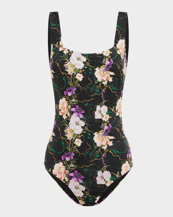 Everglade DD/E Cup Ruched Tri One Piece