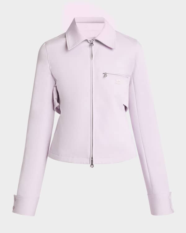 【Coperni】 Trompe l'oeil croppedバージンウールジャケット Coperni - BLACK CROPPED TROMPE L'OEIL JACKET – LE LABO STORE