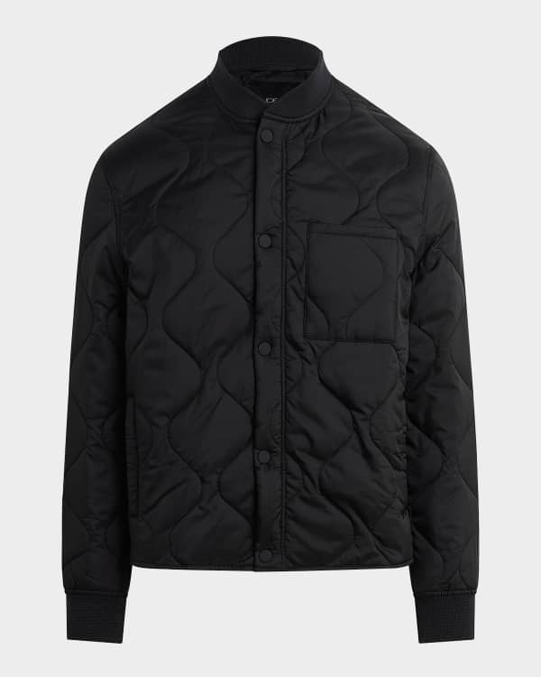 NANA JUDY Men s The Empire Quilted Stitch Bomber Jacket Neiman Marcus