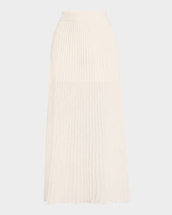 スカート Versace Jeans Couture CHAIN COUTURE PLEATED MIDI Skirt Versace Jeans Couture Chain Couture Print Pleated Midi Skirt