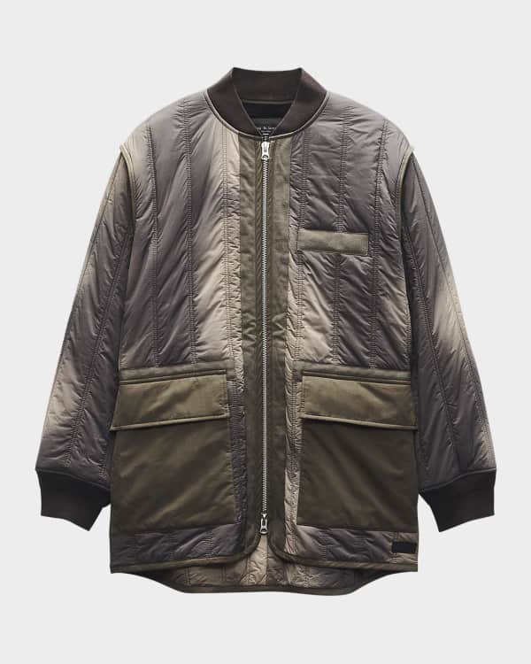 ジャケット・アウター RAG & BONE Miramar Cropped Cotton Trucker Jacket - Mel | rag & bone