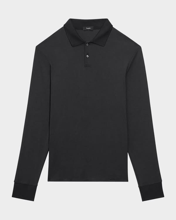 Theory Men's Precise Function Pique Polo Shirt | Neiman Marcus Theory Men's Precise Function Pique Polo Shirt | Neiman Marcus