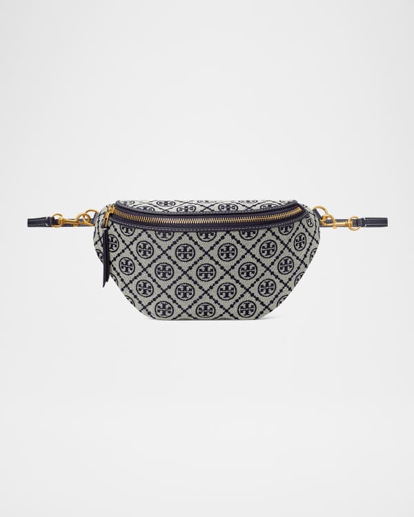 Tory Burch Virginia Metallic Nylon Belt Bag | Neiman Marcus