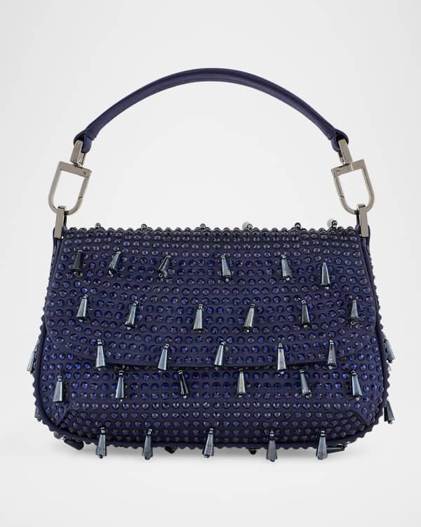 Loro Piana Extra Pocket Tweed Shoulder Bag | Neiman Marcus