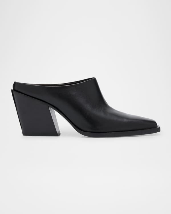 Vince levins leather slides top