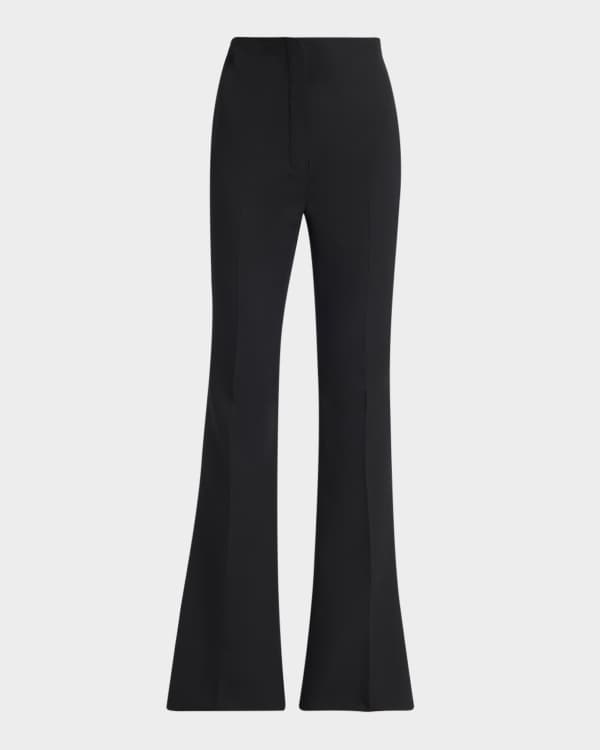 【PORTERNA】Dine slit flare trousers Pintucked Sutton Flare Pants