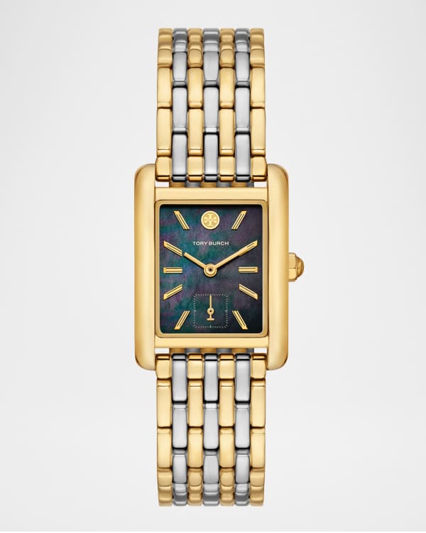 Tory Burch The Eleanor Watch Gold Tone Stainless Steel Neiman Marcus