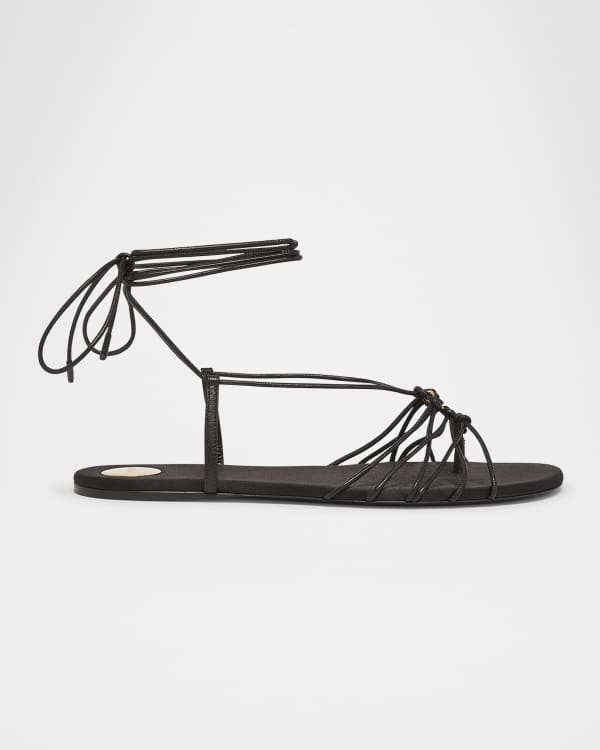 Cassandra Calfskin YSL Slingback Sandals
