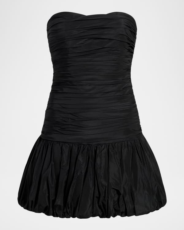 Alice+Olivia■Sibella Sequin Bow Strapless Dress■ドレス Alice + Olivia Sibella Sequined Strapless Draped Bow Back