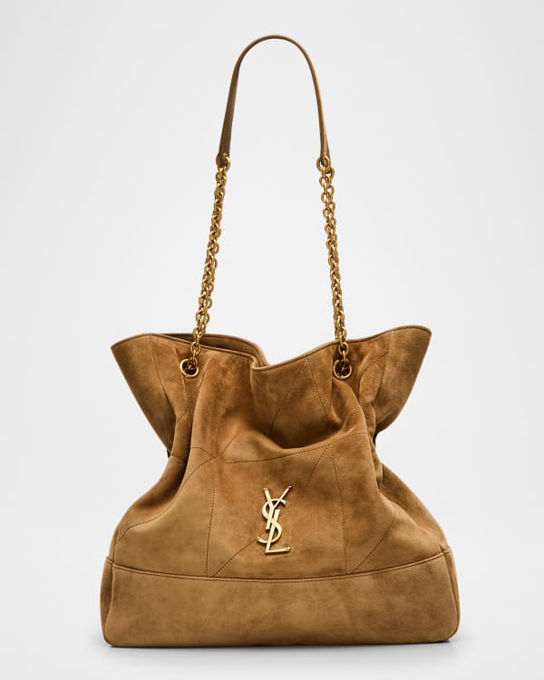 Saint Laurent Rive Gauche Small Tote Bag in Mesh | Neiman Marcus