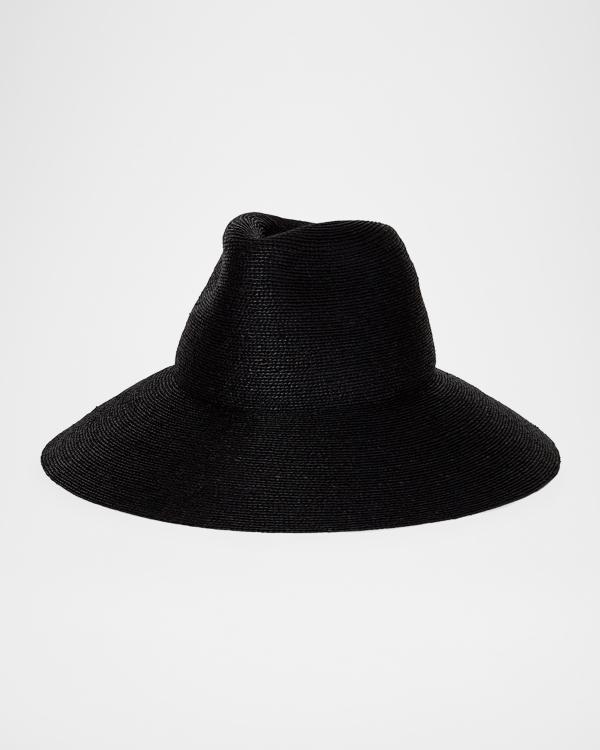 Janessa Leone Klint Straw Boater Hat | Neiman Marcus display picture 3