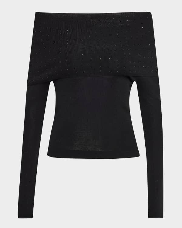 売れ筋商品|||アリス アンド オリビア Tシャツ レディース トップス Long sleeved top - lip sync black Alice + Olivia Delaina Printed Long-Sleeve Top | Saks Fifth