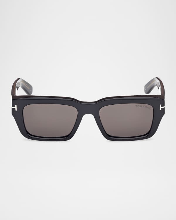 TOM FORD Men's Kendal Square Acetate Sunglasses | Neiman Marcus
