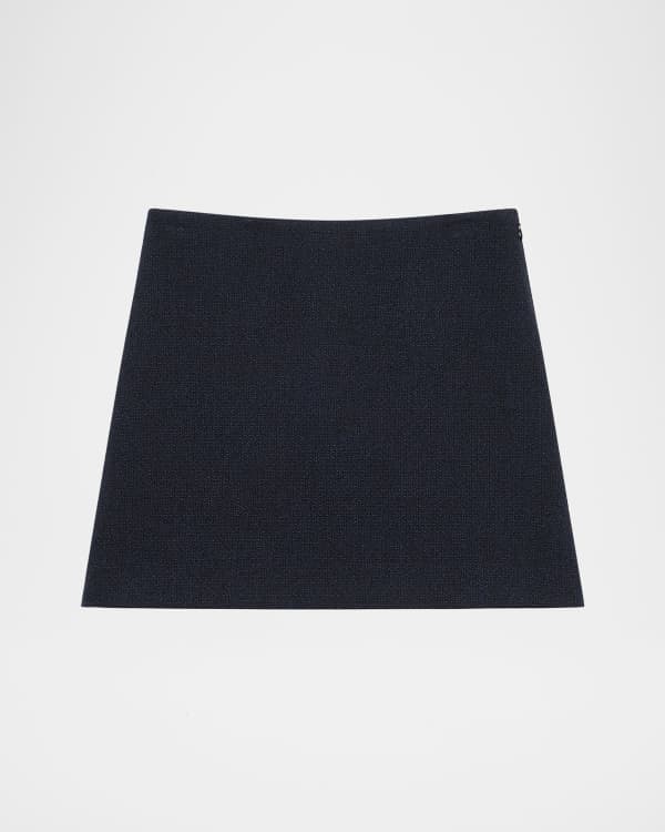 Vince multi-pleated short skirt discount