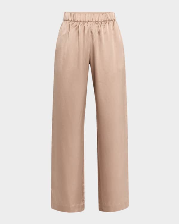 【関税込み】toteme Trousers Fluid drawstring trousers black – TOTEME