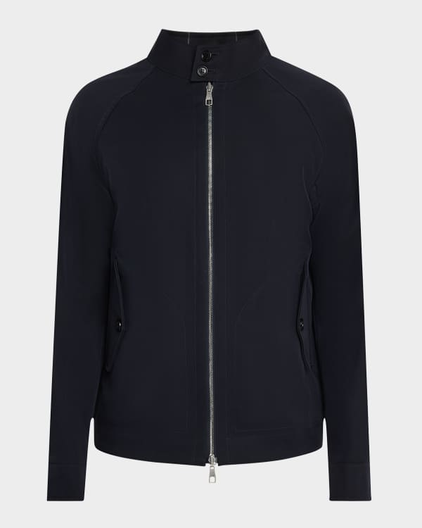 dunhill Men's Wool Field Jacket with Detachable Liner
