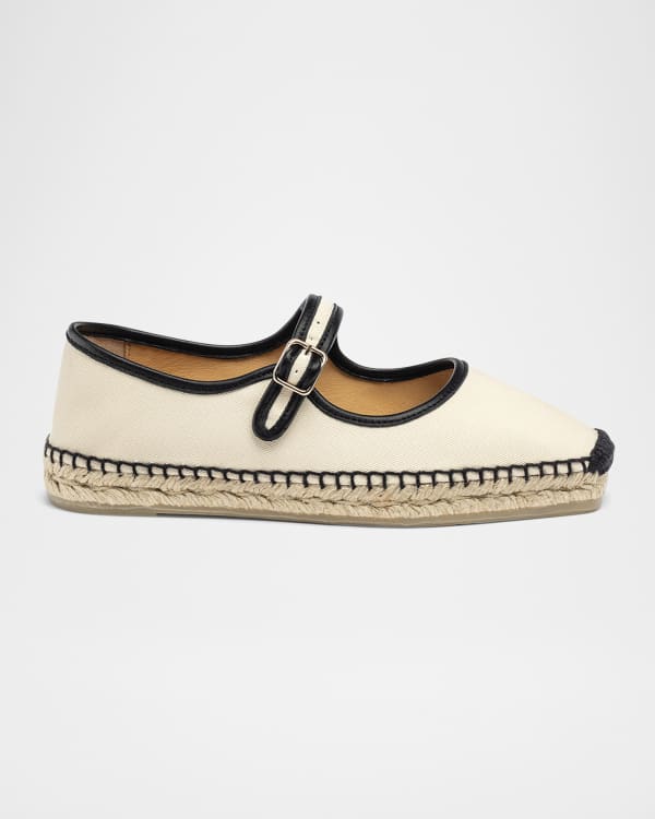 Johnny Was Crane Brocade Flat Espadrille Sandals Neiman Marcus