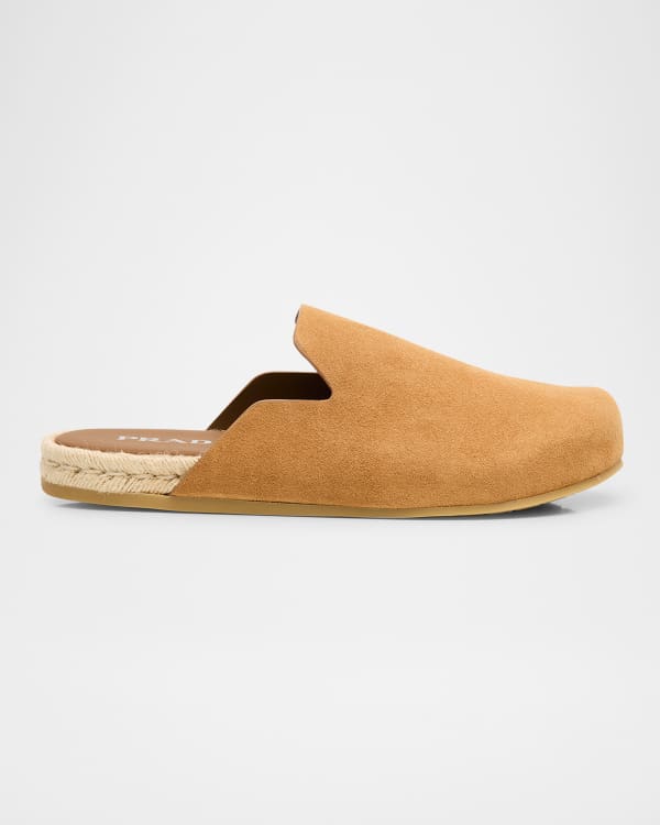 Jil Sander x Birkenstock Men's Berlin Suede Clog Mules