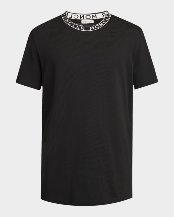 Versace Men's Barocco Crewneck T-Shirt | Neiman Marcus