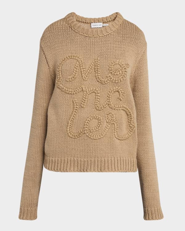 Etro Potpourri Paisley-Print Silk-Cashmere Sweater | Neiman Marcus