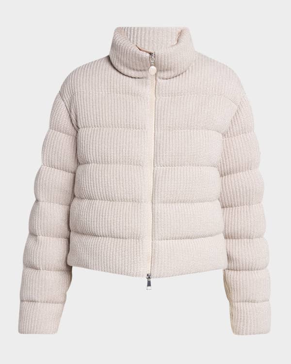 Moncler Guethary Reversible Flower-Print Long Parka | Neiman