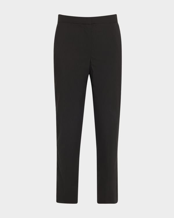Twisted Structure Flare-Leg Corduroy Pants