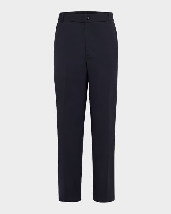 【関税＆送料込み】Givenchy Pleated Trousers Givenchy Men's Monogram Jacquard Tuxedo Pants | Neiman Marcus